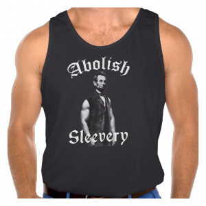 Abraham-Lincoln-Abolish-Sleevery-tanktop-black