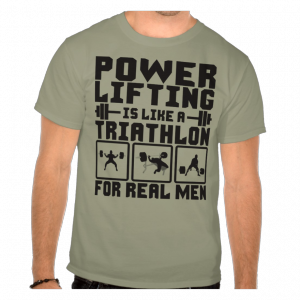 Powerlifting-Triathlon-for-real-men-shirt-green