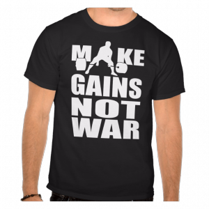 make-gains-not-war-gym-humor-shirt-black